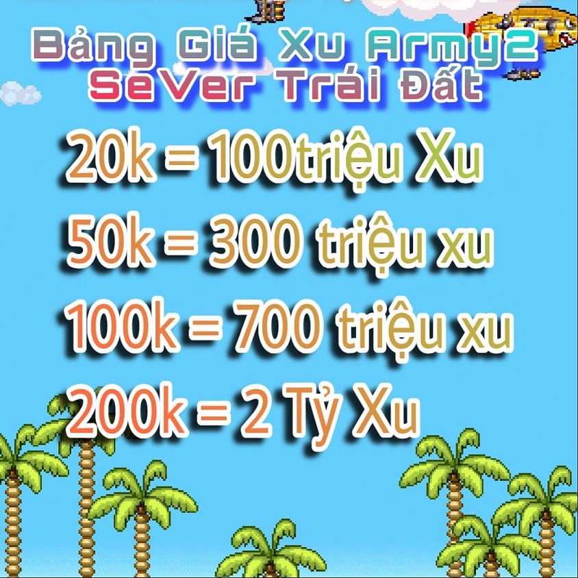 Bảng Gi&aacute; Xu Army2