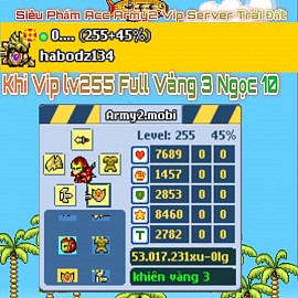 Nick army2 full đồ vàng